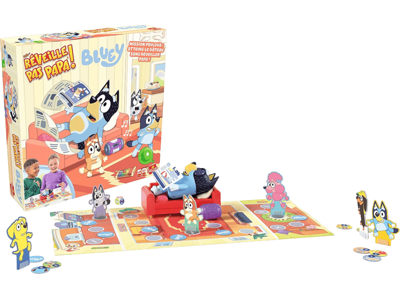 Goliath Games Sshh...réveille Pas Papa Bluey (fr) Bordspel