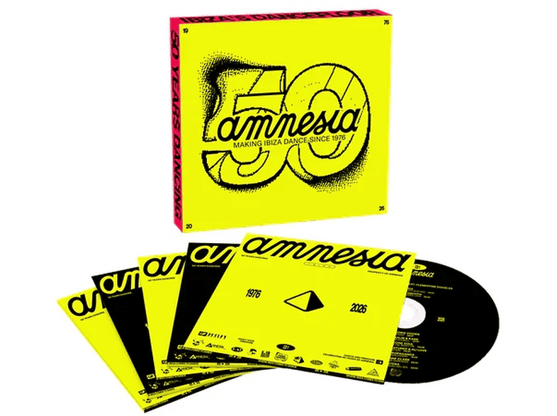 Various Artists Amnesia 50 Years (5 CD)