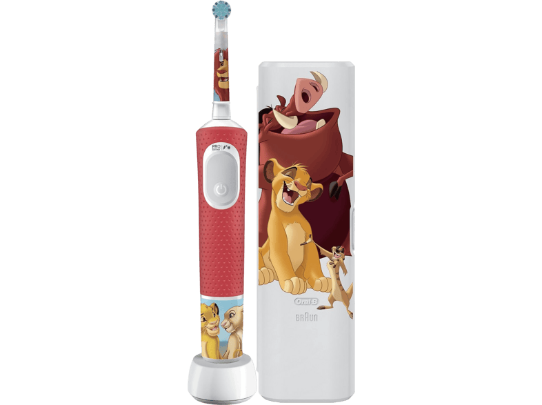 Oral-b Kids 3+ Lion King Elektrische Tandenborstel Rood