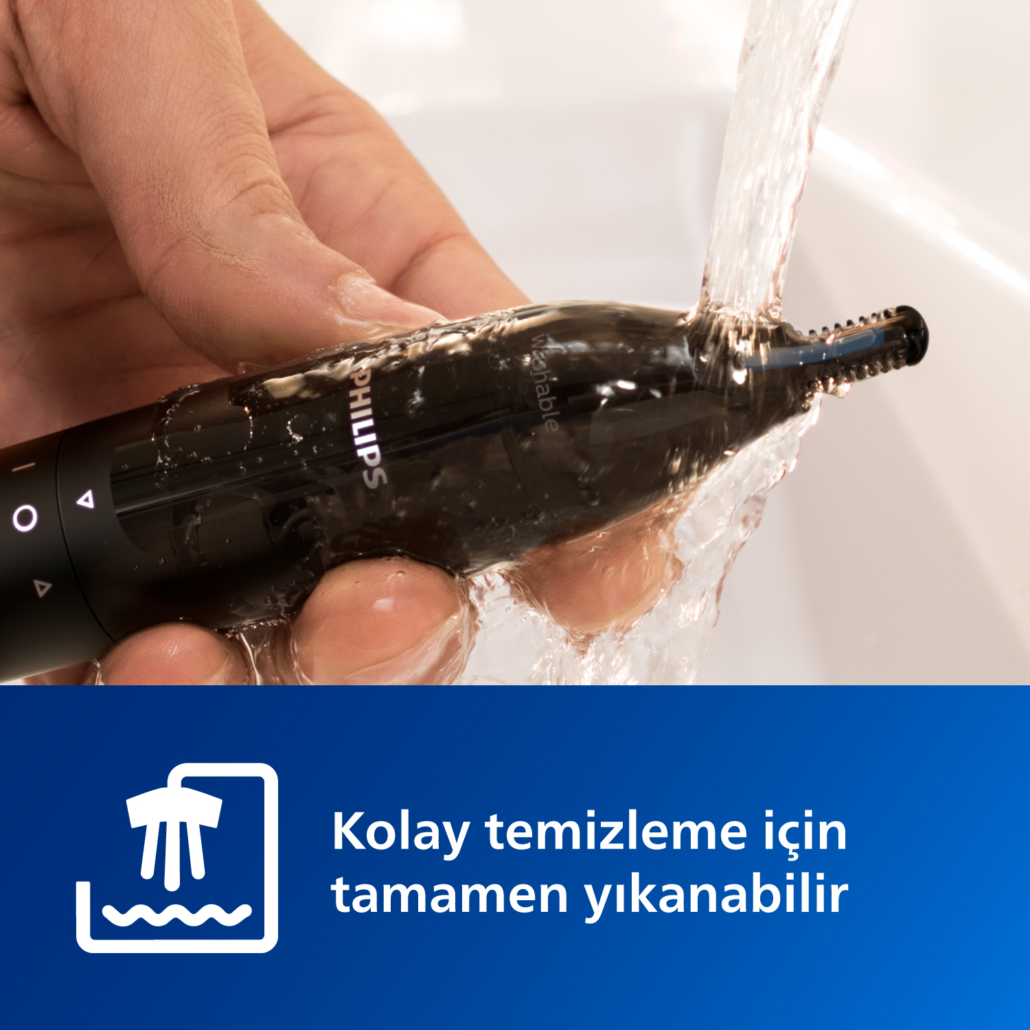 PHILIPS 3000 Serisi Burun, Kulak ve Kaş Düzeltici, Koruyucu Sistem, Kolay Temizleme, NT3650/16