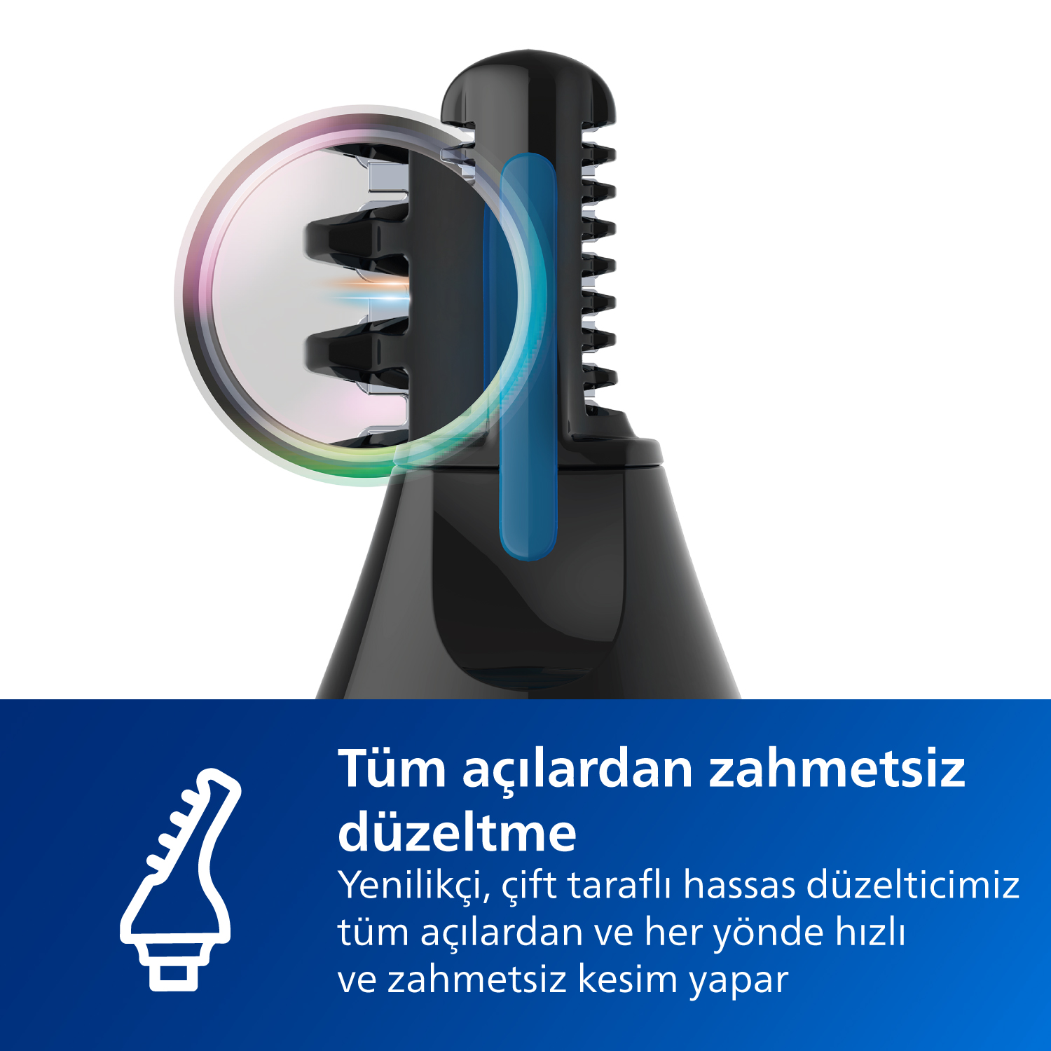 PHILIPS 3000 Serisi Burun, Kulak ve Kaş Düzeltici, Koruyucu Sistem, Kolay Temizleme, NT3650/16