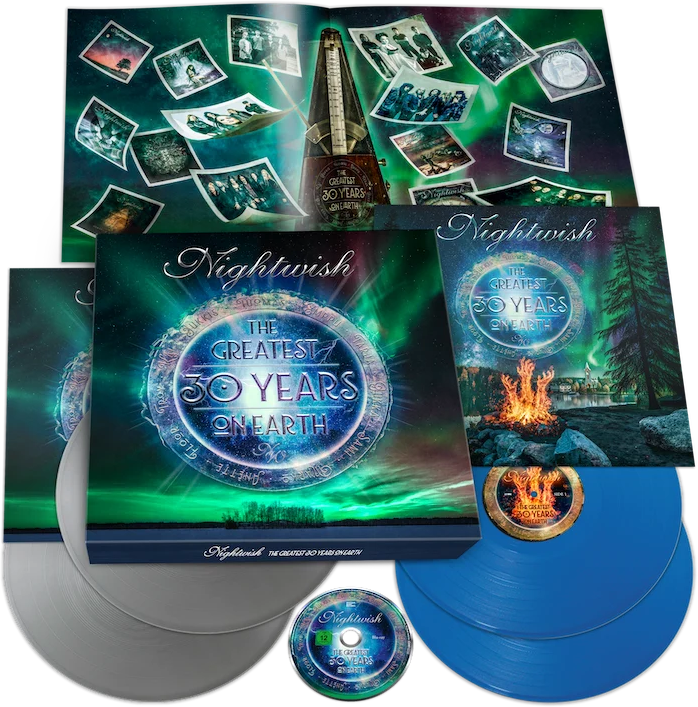 Nightwish - The Greatest 30 Years On Earth (Silver & Blue Vinyl) (LP + Blu-ray)