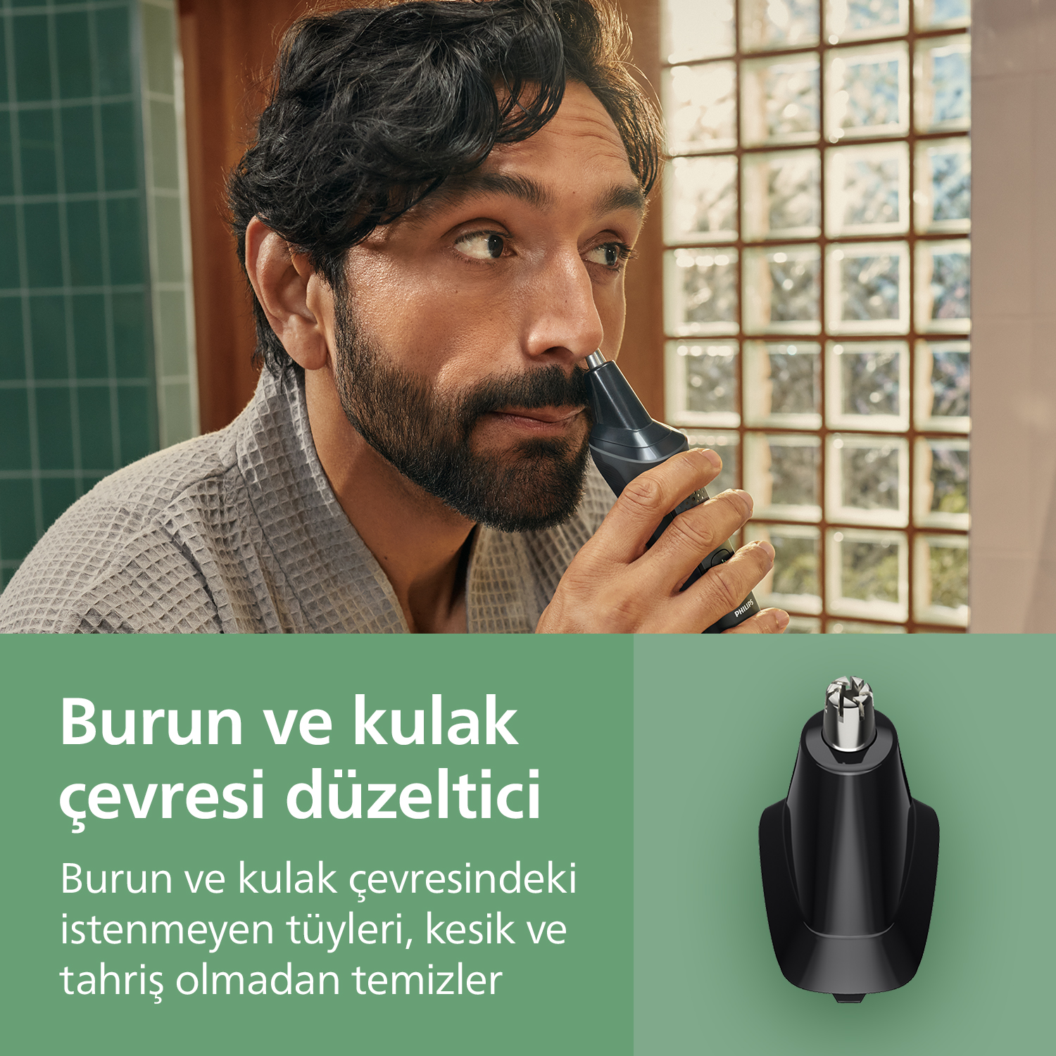 PHILIPS 3000 Serisi 7 in 1, Erkek Bakım Seti, Yüz&Saç Tıraş Makinesi, Cilt Dostu Bıçaklar, MG3930/15