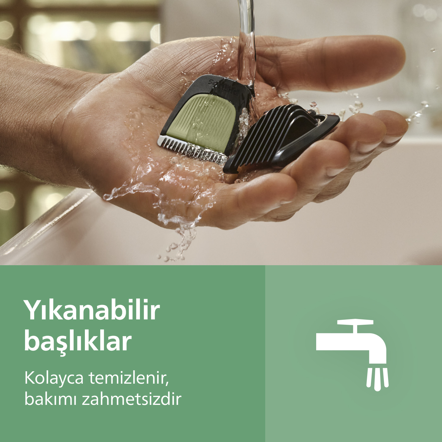 PHILIPS 3000 Serisi 7 in 1, Erkek Bakım Seti, Yüz&Saç Tıraş Makinesi, Cilt Dostu Bıçaklar, MG3930/15