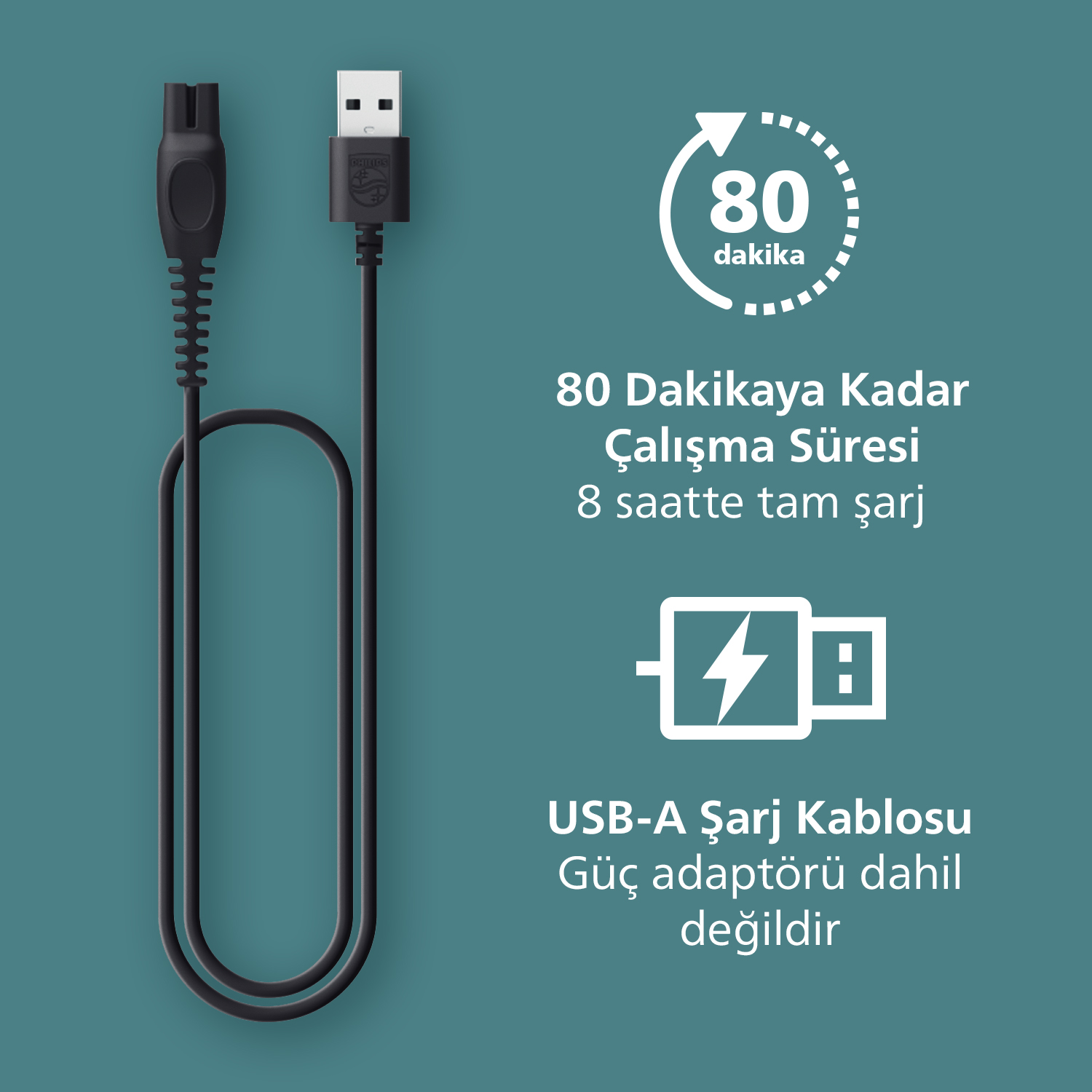 PHILIPS 3000 Serisi Vücut Tıraş Makinesi, 3'lü Cilt Koruma Sistemi, Islak&Kuru Kullanım, BG3480/15