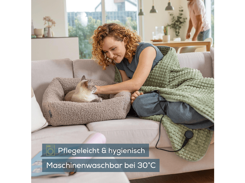 Beurer 400.69 HD 72 Waffle Sage Green Wärmezudecke — Foto 3 von 5