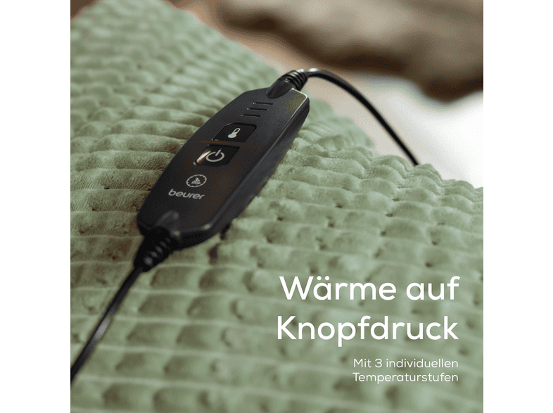 Beurer 400.69 HD 72 Waffle Sage Green Wärmezudecke — Foto 4 von 5