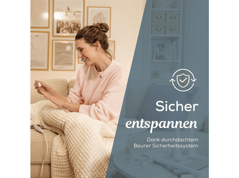 Beurer 400.66 Waffle Ivory Wärmezudecke — Foto 5 von 5