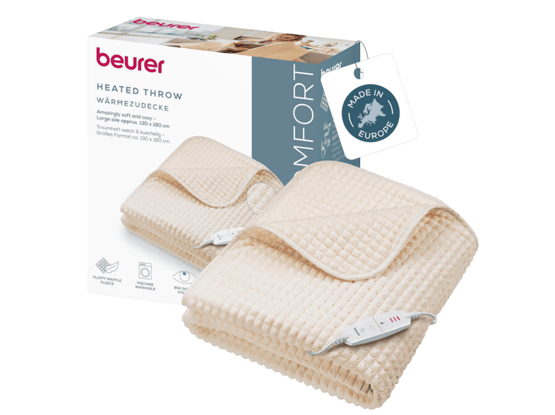 Beurer 400.66 Waffle Ivory Wärmezudecke