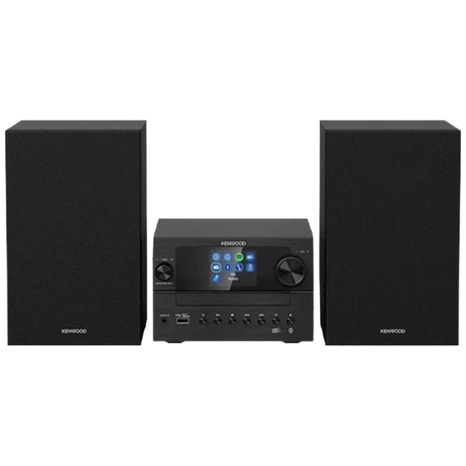 Kenwood M-7100s-b Stereoset Zwart