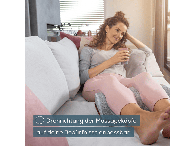 Beurer 106.95 FM42 Fuß- und Wadenmassagegerät, Grau — Foto 2 von 5