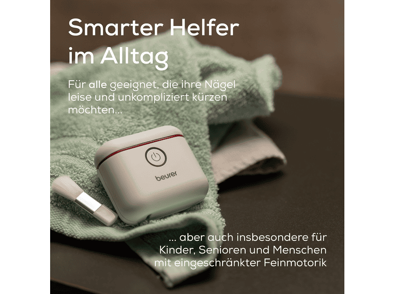 Beurer 107.01 MP10 Elektrischer Nagelknipser; Nagelklipser — Foto 3 von 5