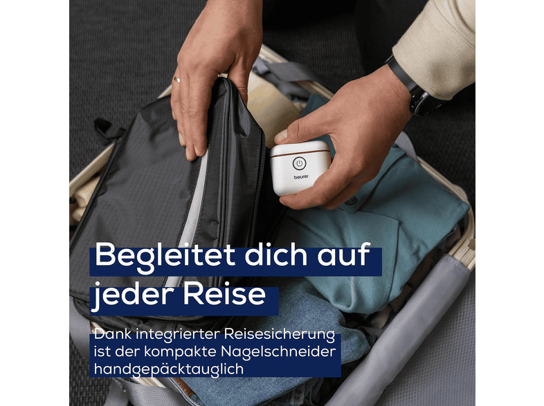 Beurer 107.01 MP10 Elektrischer Nagelknipser; Nagelklipser — Foto 4 von 5