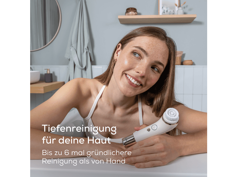 Beurer 107.28 FC97 Pureo Fresh Glow Gesichtsbürste mit 4-Aufsätze — Foto 2 von 5