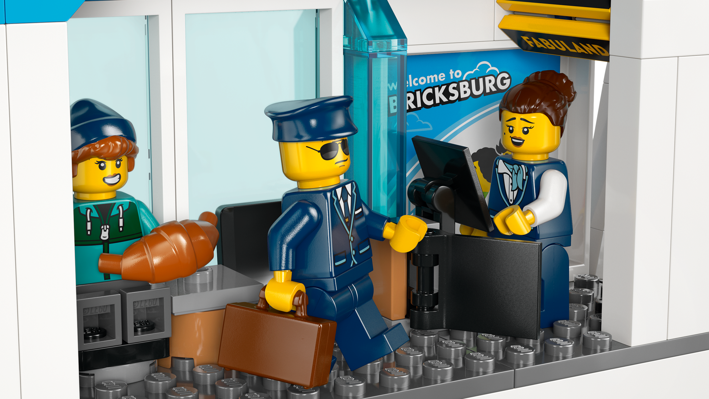 LEGO 60502 CITY FLUGHAFEN MIT FLUGZEUG