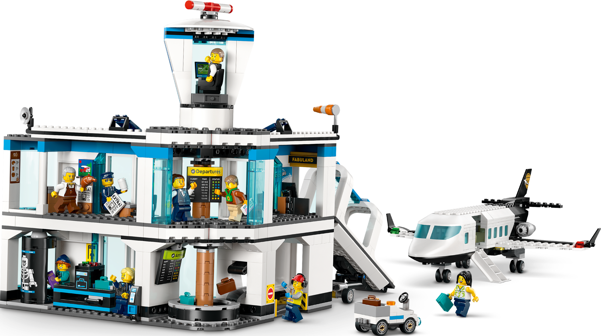 LEGO 60502 CITY FLUGHAFEN MIT FLUGZEUG