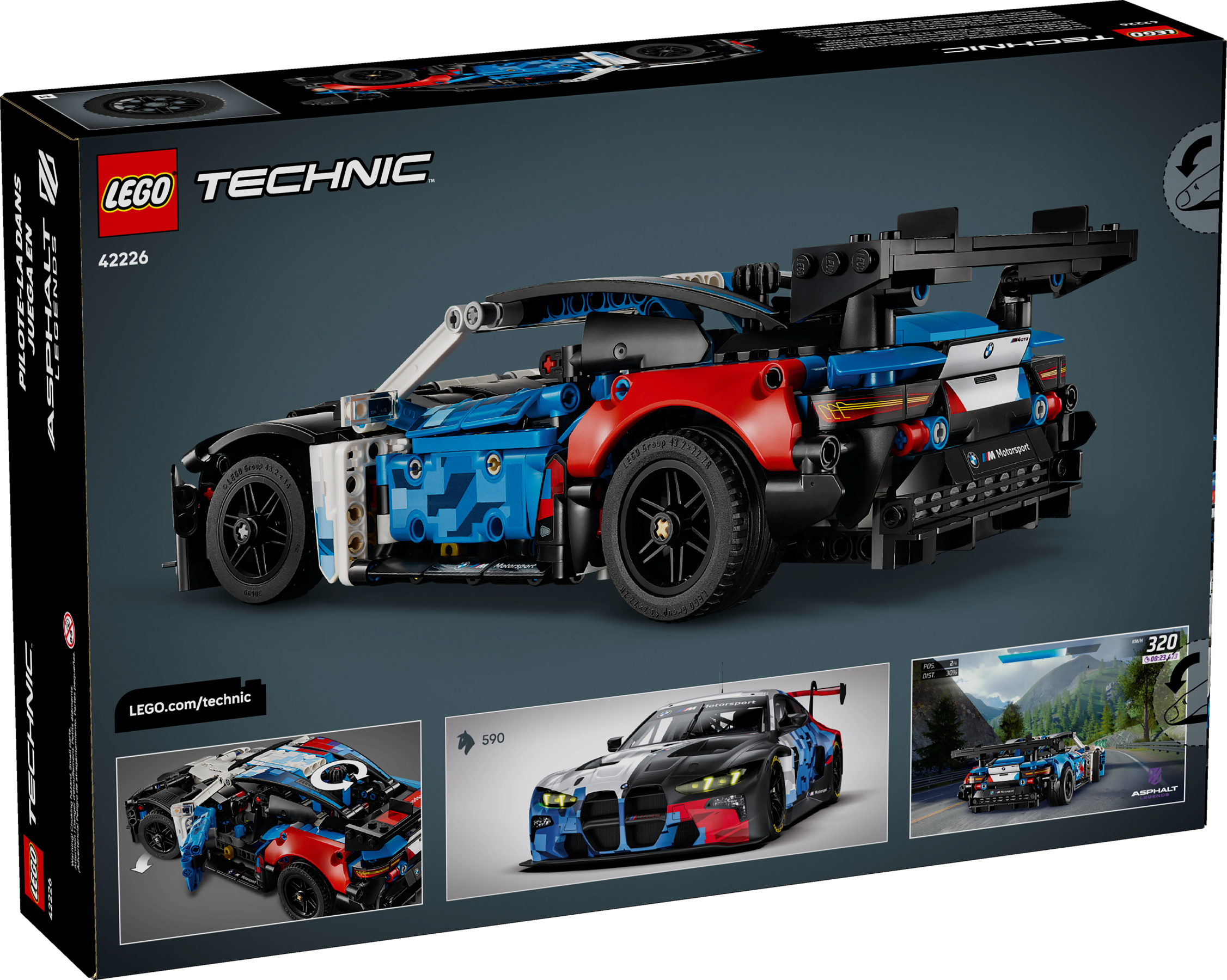 LEGO Technic 42226 Voiture de course BMW M4 GT3 EVO Jeu de construction LEGO®