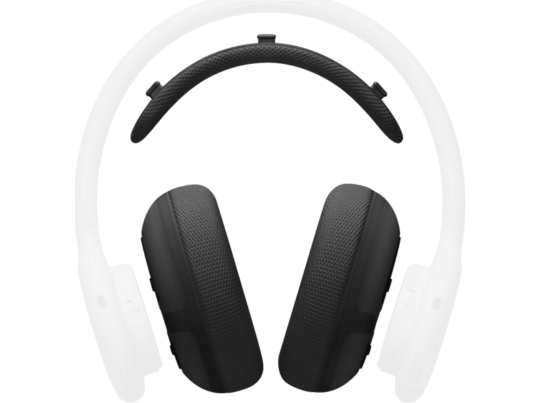 Beats 360 Performance Kussenset - Kussens Van Hoogwaardig Gebreid Textiel Voor Oorschelpen En Hoofdband Black