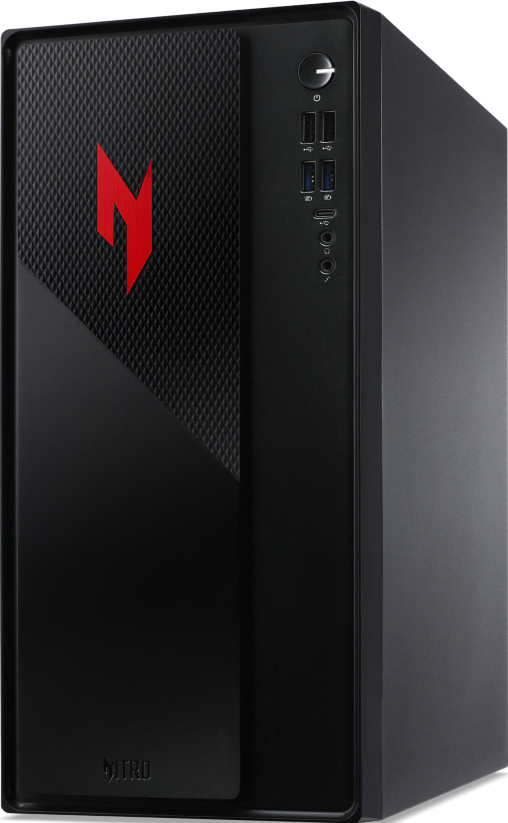 ACER Nitro 20 (N20-101), Gaming PC mit Intel® Core™ 5 Prozessor 210H (12 MB Cache, bis zu 4.80 GHz), 16 GB RAM, 1 TB SSD, NVIDIA GeForce RTX™ 5060 (8 GB, GDDR7), Windows 11 Home