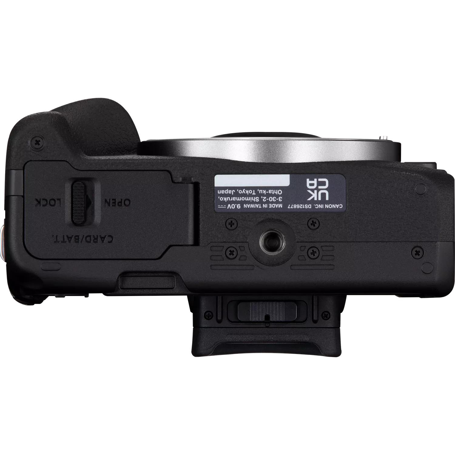 CANON EOS R50 Kit Spiegellose Systemkameras mit Objektiv 75-300 mm, 18-45 mm, 7,5 cm Display, WLAN