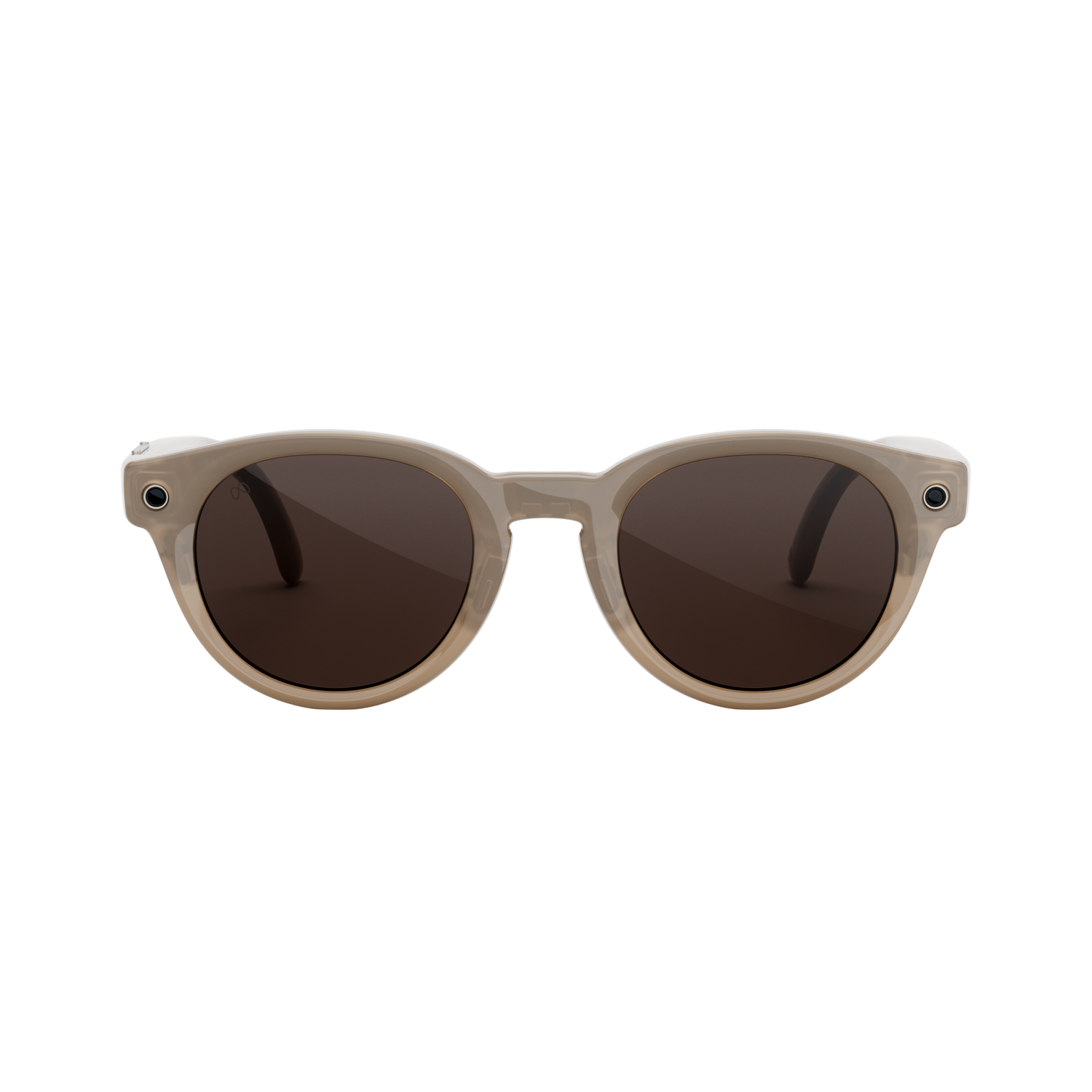 Gafas IA - Meta Nova, Arenisca, Lentes en chocolate, Gafas con IA y cámara, Talla Pequeña, Unisex