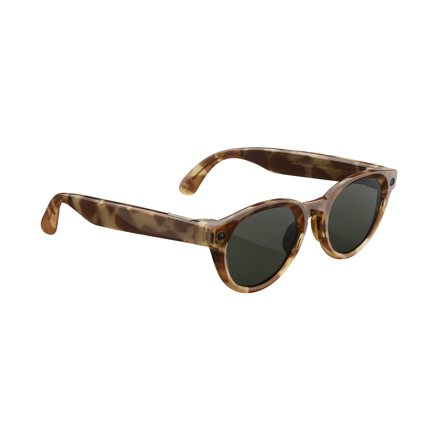 Gafas IA - Meta Nova, Carey miel, Lentes Transitions® verde G15, Gafas con IA y cámara, Talla Estándar, Unisex