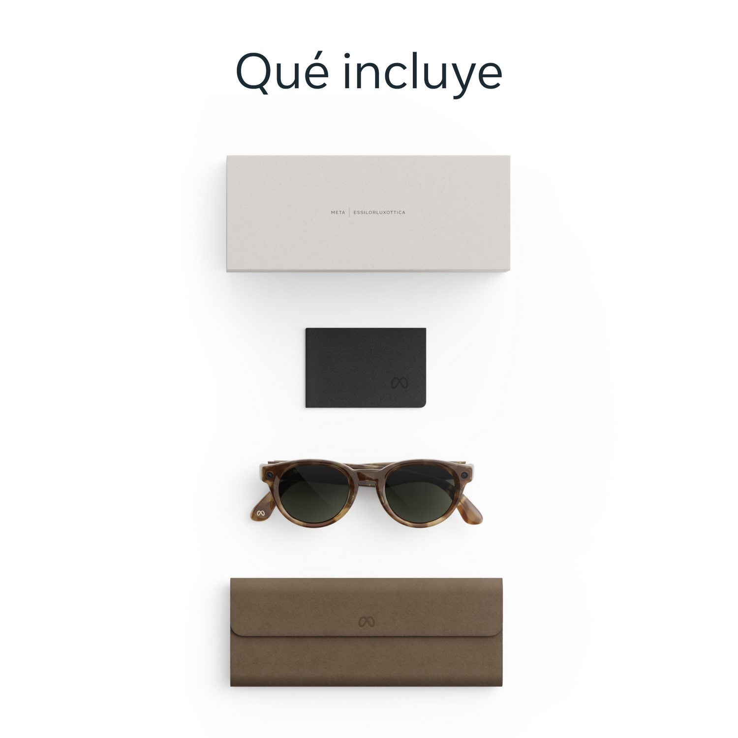 Gafas IA - Meta Nova, Carey miel, Lentes Transitions® verde G15, Gafas con IA y cámara, Talla Estándar, Unisex