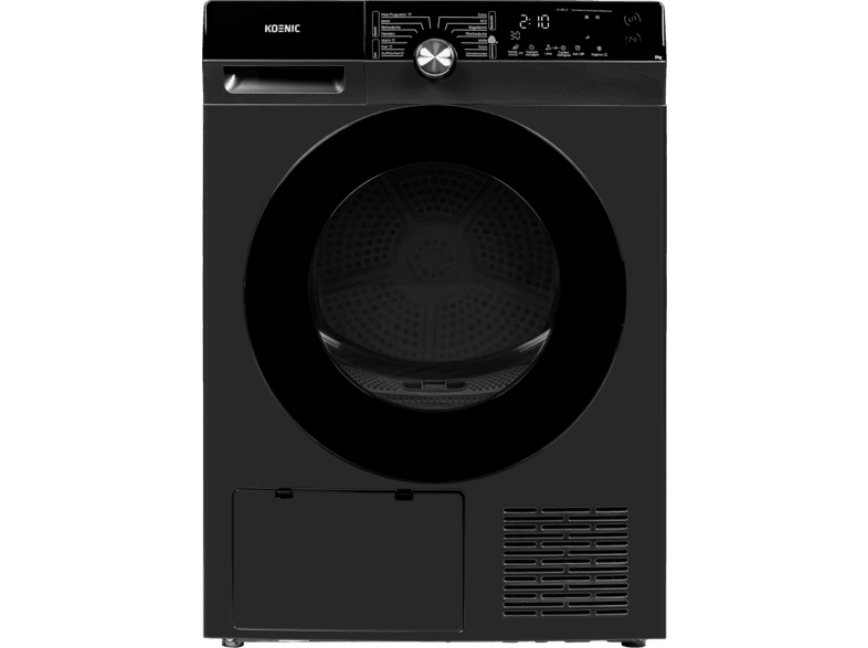 Koenic KTD 8332 C Wärmepumpentrockner (8 kg, EEK: C, 65 dB(A)), Anthrazit)
