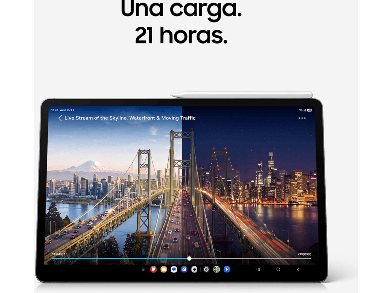Tablet - Samsung Galaxy Tab S12+, 12.6" WQXGA+, 12 GB RAM, 512 GB, Gris, con S Pen – imagen 3