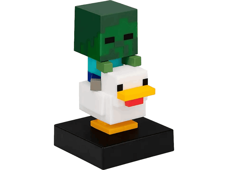 Lámpara - Sherwood Riding Chicken, Minecraft, 12 cm, Multicolor