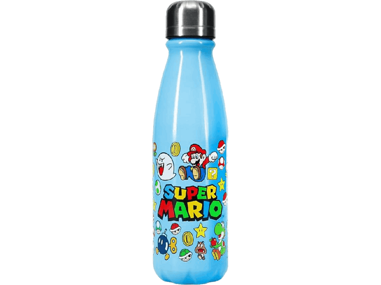 Botella - Sherwood Super Mario, 550 ml, Azul