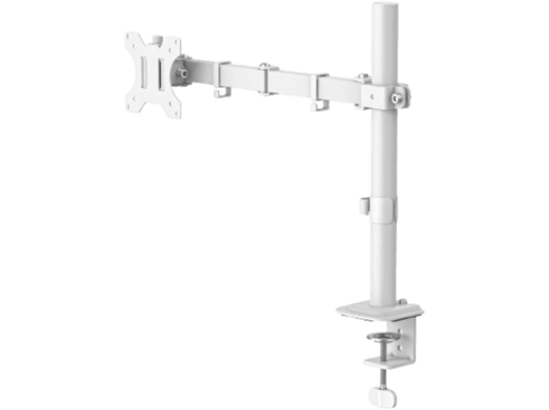 Soporte monitor - Hama 00220902, Hasta 12 kg, Rotatorio,Inclinable,Orientable, Para Pantallas de 13" a 35", Blanco