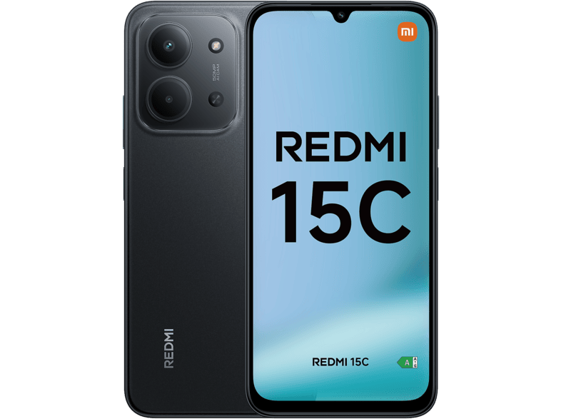 Xiaomi Redmi 15C, Midnight Black, 256 GB, 4 6.9 " IPS, MediaTek Dimensity 6300, 6000 mAh