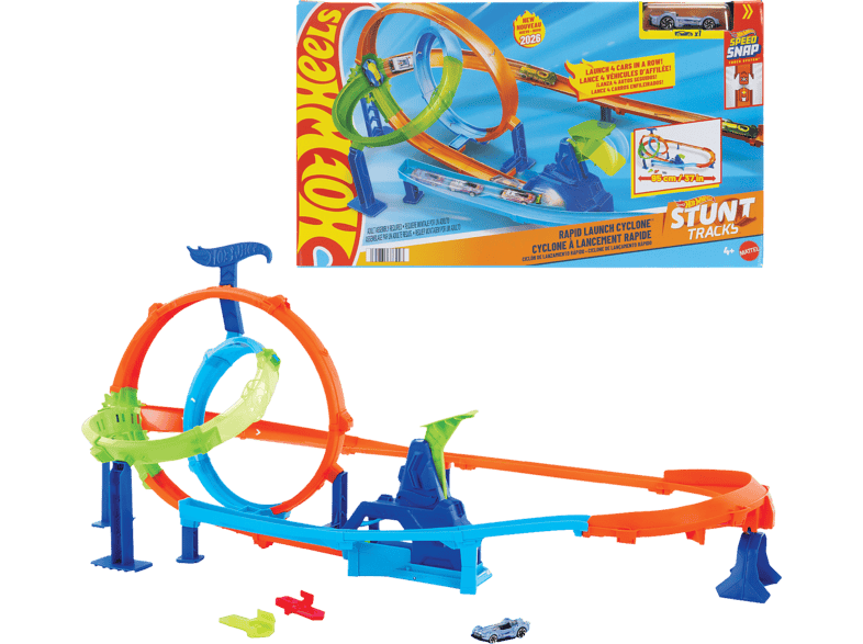 Hot Wheels Stunt Track Rapid Launch Cyclone