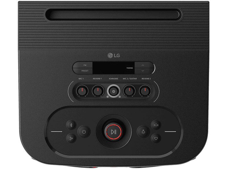 Altavoz de gran potencia - LG POWER 5000, 260 W, AI karaoke, Luces LED, Efectos DJ, Bluetooth, Negro – imagen 2