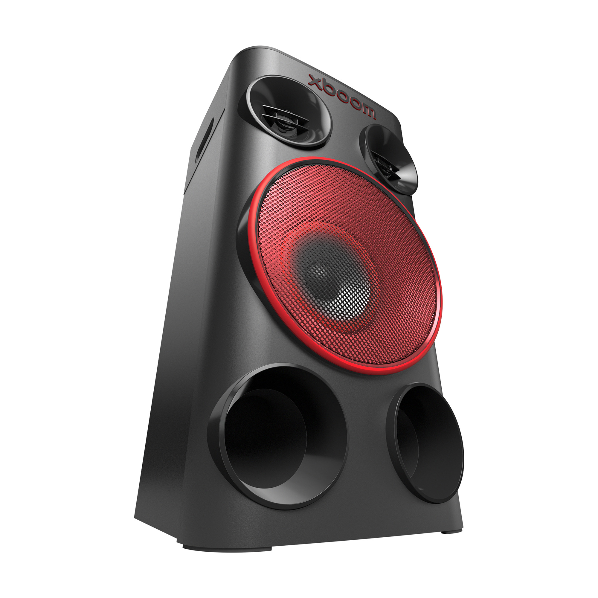 Altavoz de gran potencia - LG POWER 5000, 260 W, AI karaoke, luces LED, efectos de DJ, Bluetooth, Negro