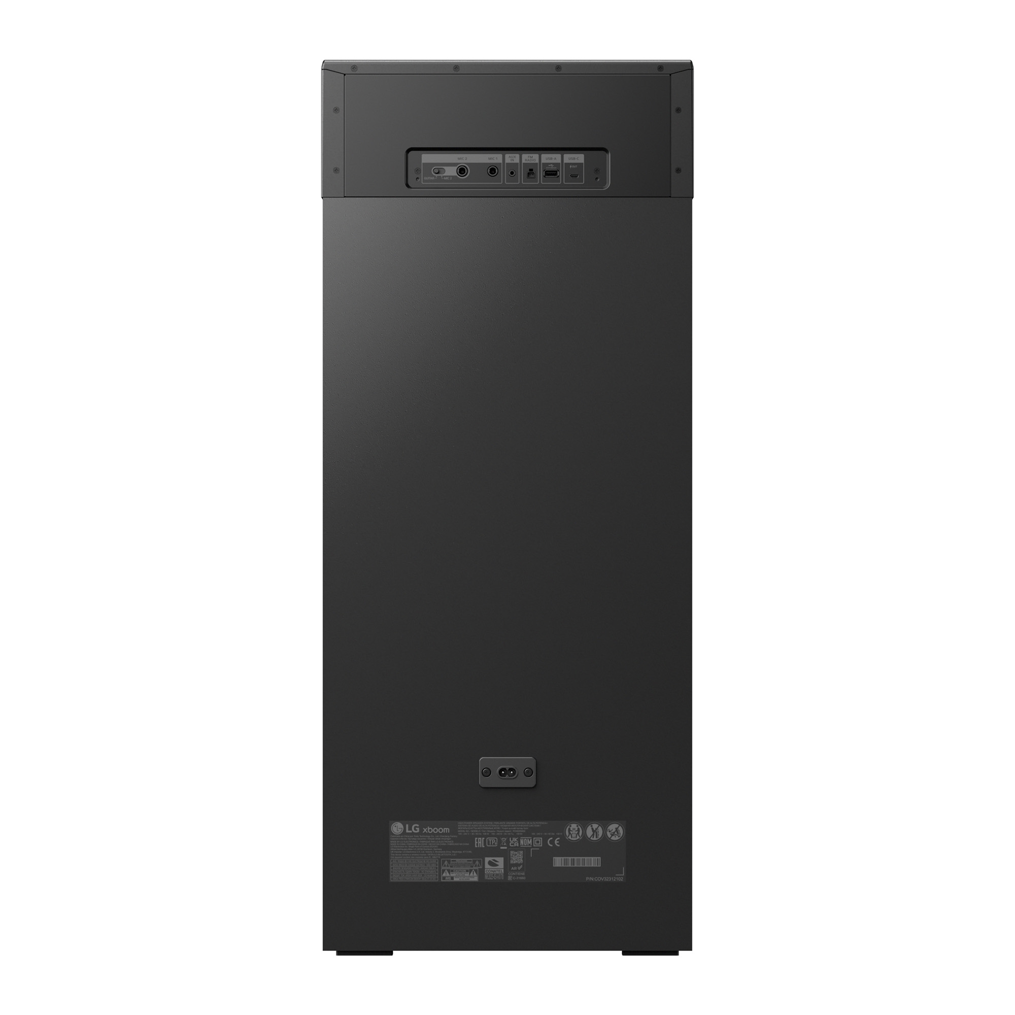 Altavoz de gran potencia - LG POWER 7000, 340 W, AI Karaoke Master, Bluetooth, Negro