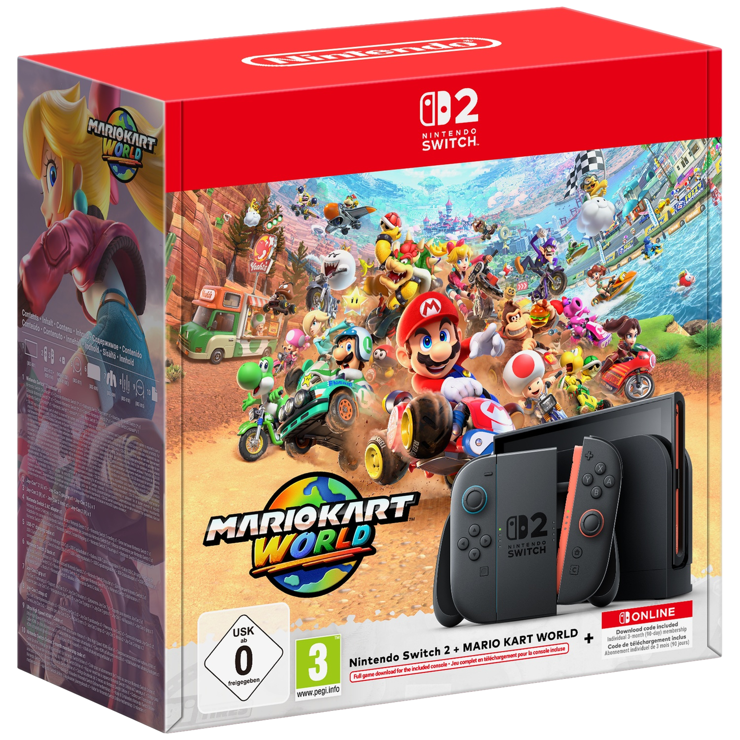 Nintendo Switch 2 Mario Kart World Bundel 256 GB