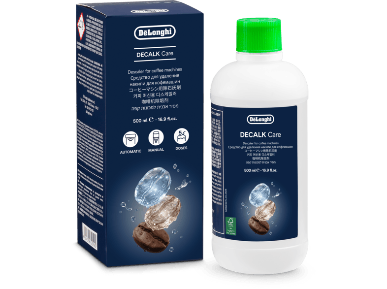 De'Longhi Decalk Care Entkalker, 500 ml, Flasche für 5 Anwendungen