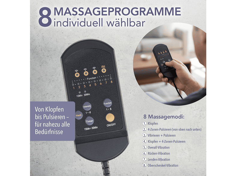 Vitalmaxx 30027 Massagesitz mit Wärmefunktion — Foto 2 von 5