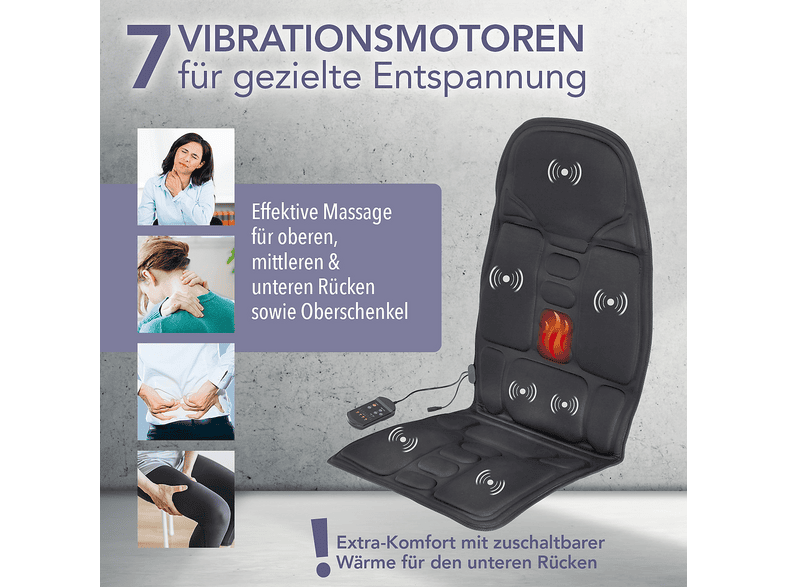 Vitalmaxx 30027 Massagesitz mit Wärmefunktion — Foto 3 von 5