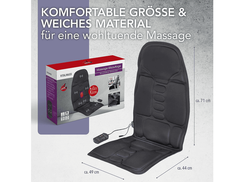 Vitalmaxx 30027 Massagesitz mit Wärmefunktion — Foto 5 von 5