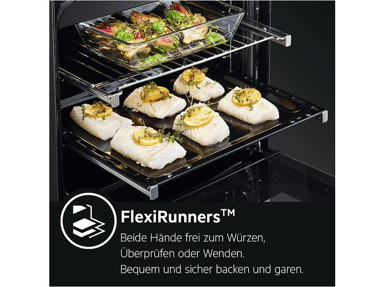 AEG Auszugsschiene TR1LFSTV; Flexibler Back-Vollauszug — Foto 3 von 5