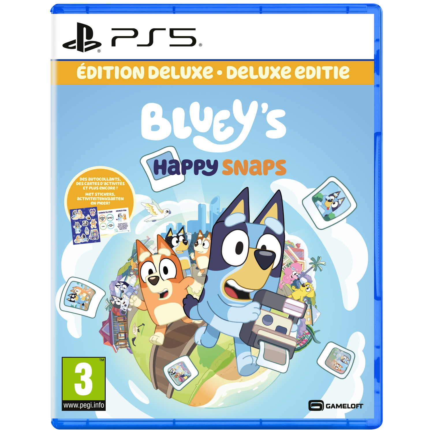 Namco Bandai Bluey's Happy Snaps - Deluxe Edition PS5