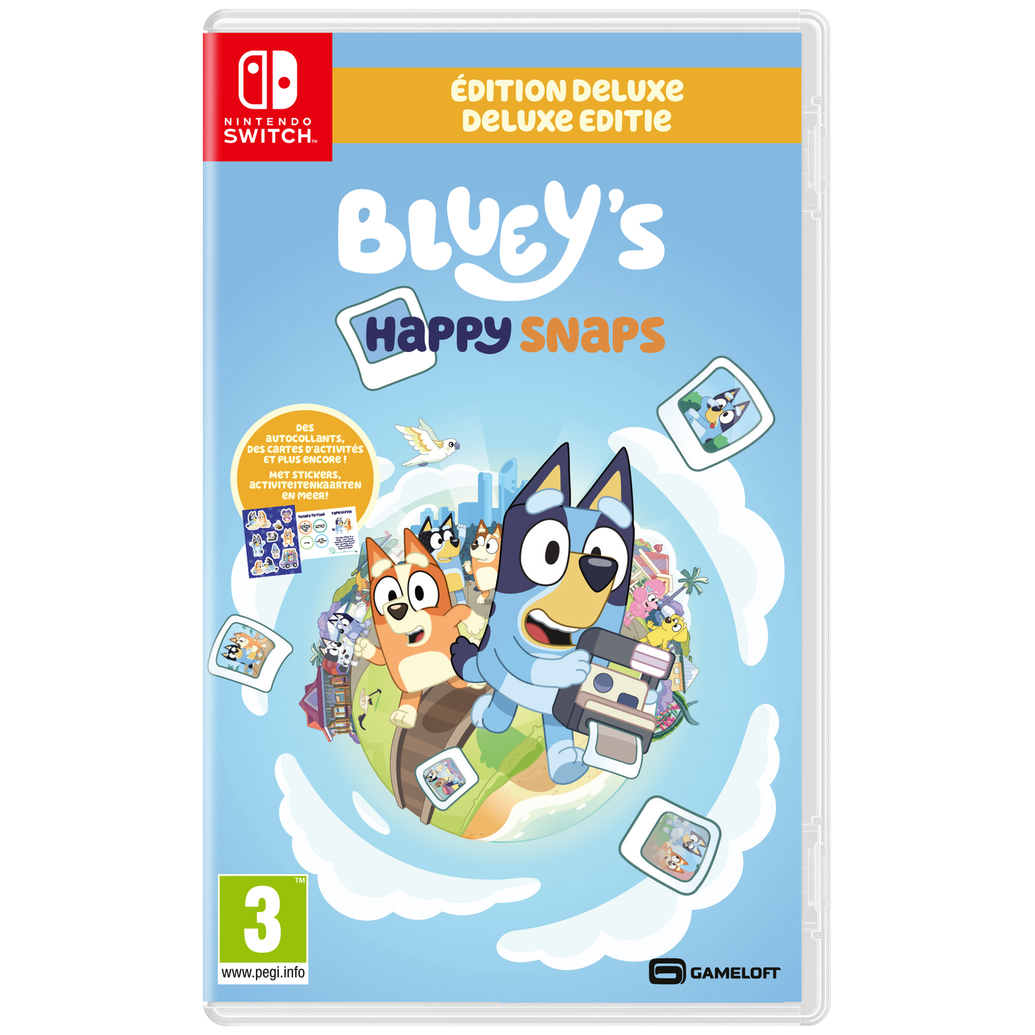 Namco Bandai Bluey's Happy Snaps - Deluxe Edition Switch
