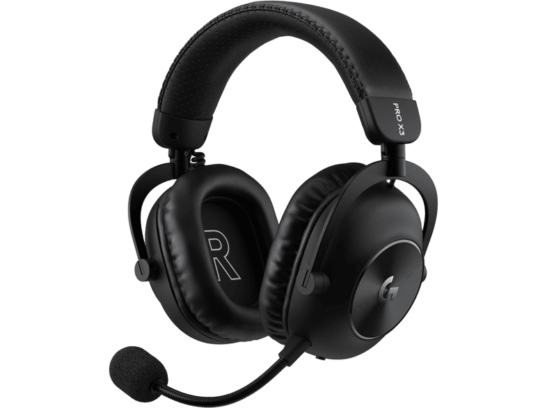 Auriculares gaming - Logitech G Pro X3 Lightspeed, Inalámbrico, BT-USB, Micrófono, Ecualizador, Personalizable, Transductores 50mm, PC-Mac, PS5, Negro