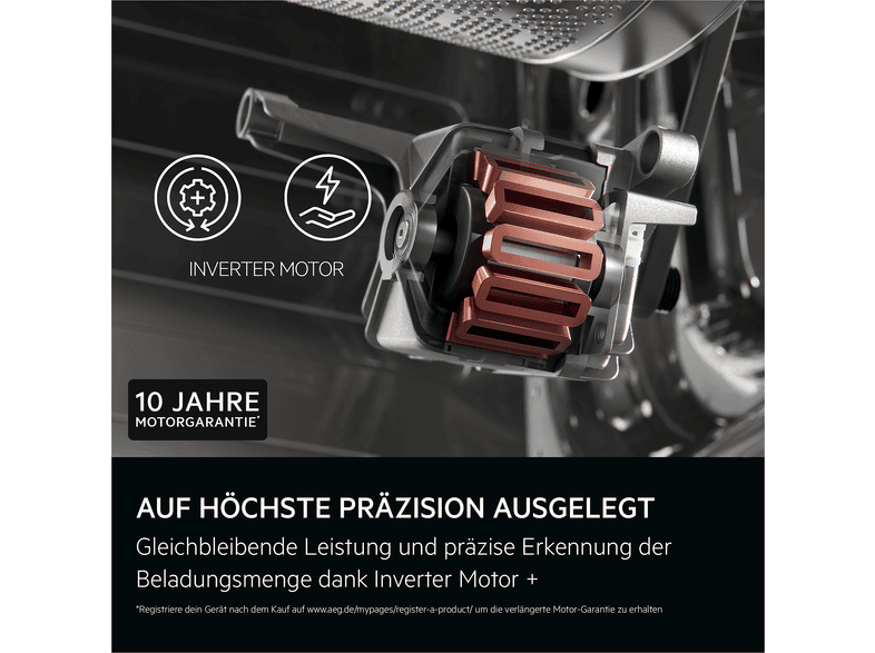 AEG LR7EW75400 7000 ProSteam Waschmaschine (10 kg, 1351 U/Min., A, Frontlader) — Foto 2 von 5