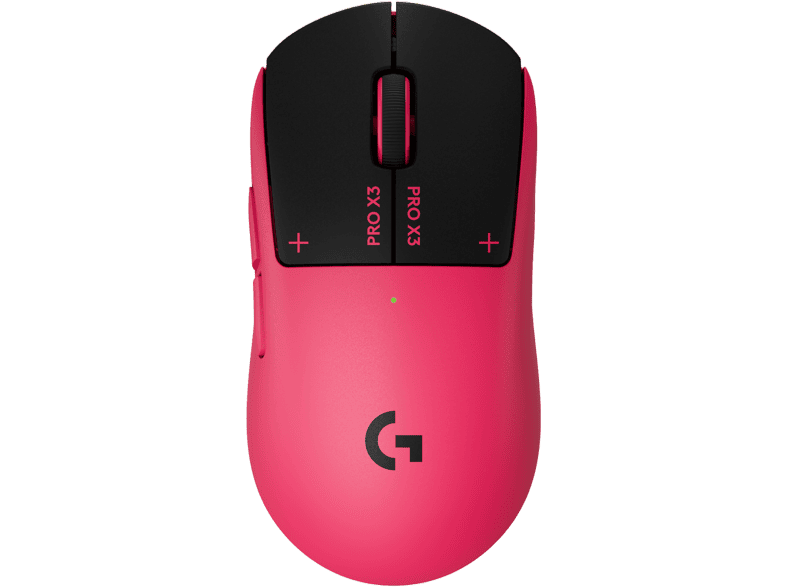 Ratón gaming - Logitech G Pro X3 Superstrike, Inalámbrico, 48.000ppp, Sensor Hero 2, Lightspeed-BT, Sistema respuesta háptica, 135hrs, PC-Mac, Rosa