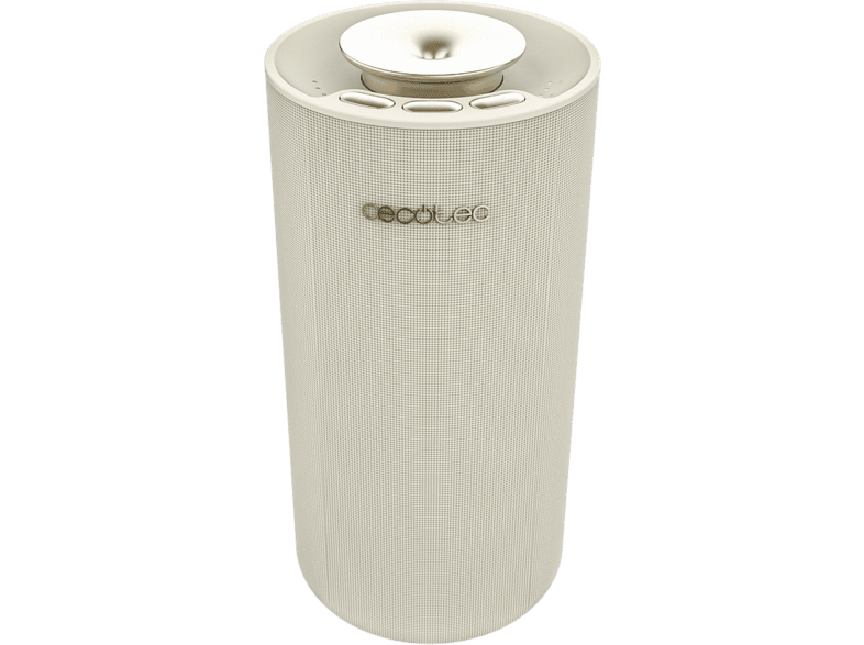 Humidificador - Cecotec PureAroma 3000 Sound Expert, Altavoz Bluetooth, 10 ml, Temporizador 8 h, 3 intensidades y luces LED, Blanco