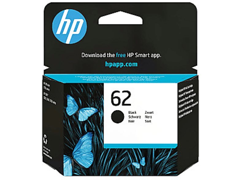 HP 62 Schwarz Original Druckerpatrone — Foto 5 von 5